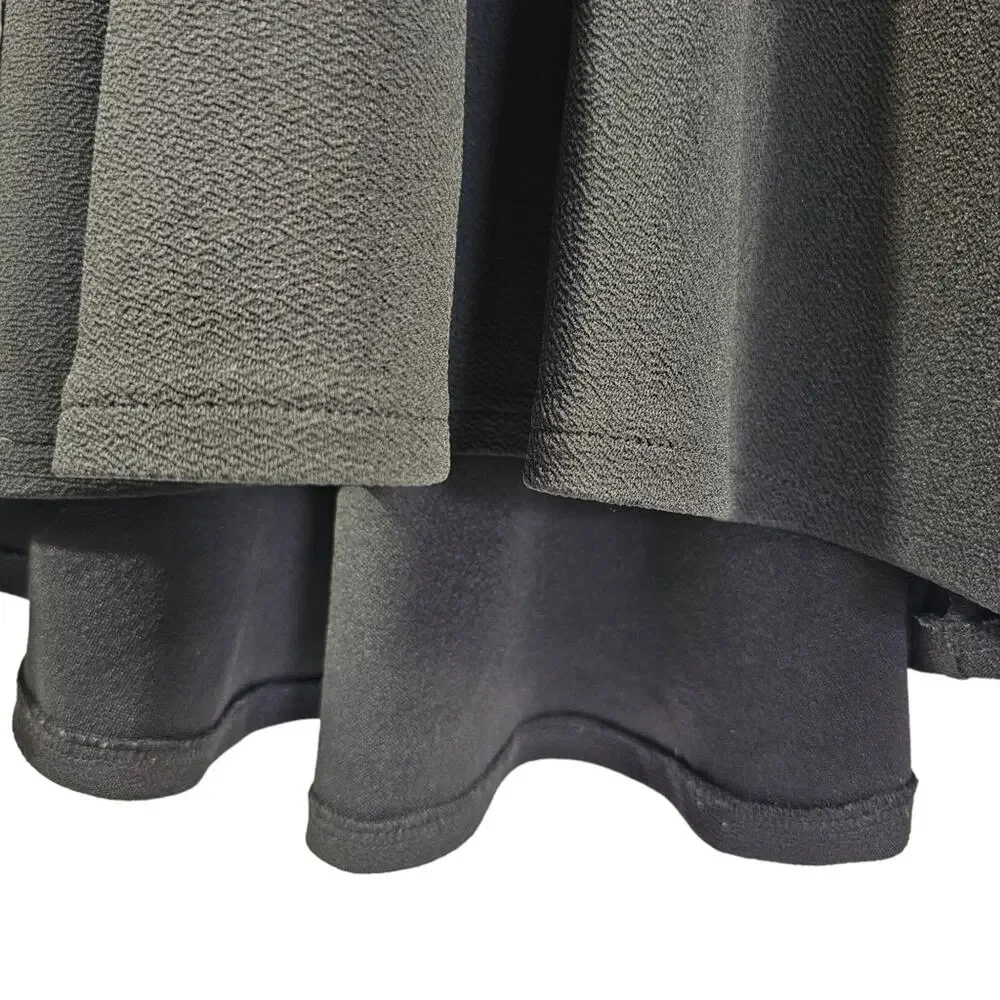 Children's Place Black Sleeveless Hi-Lo Dress With Rhinestones Girl's 7/8